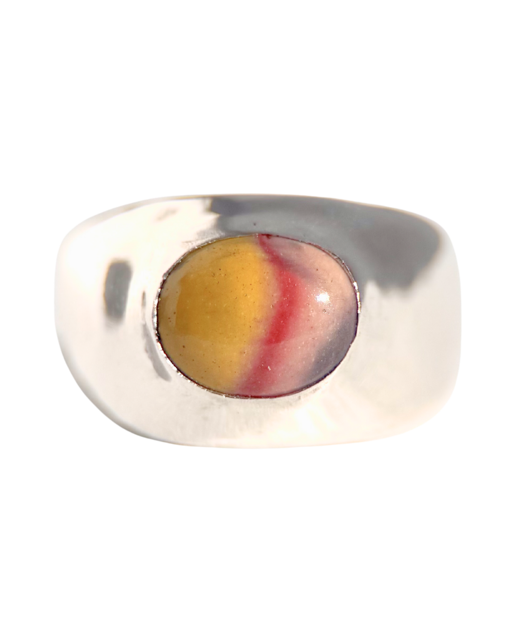 Mookaite Jasper ring