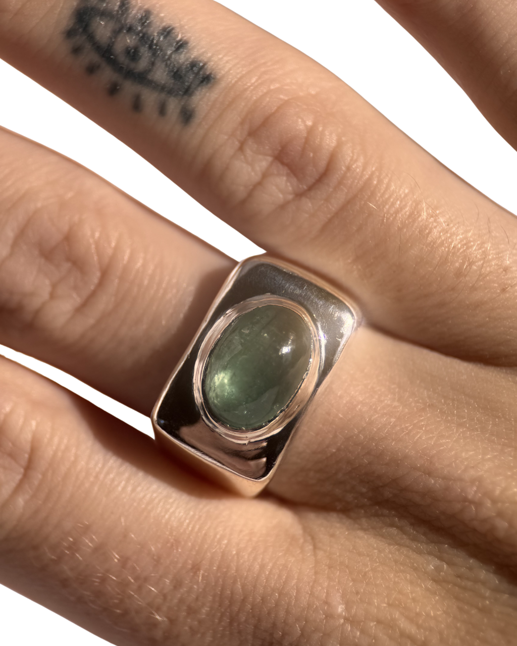 Kyanite ring