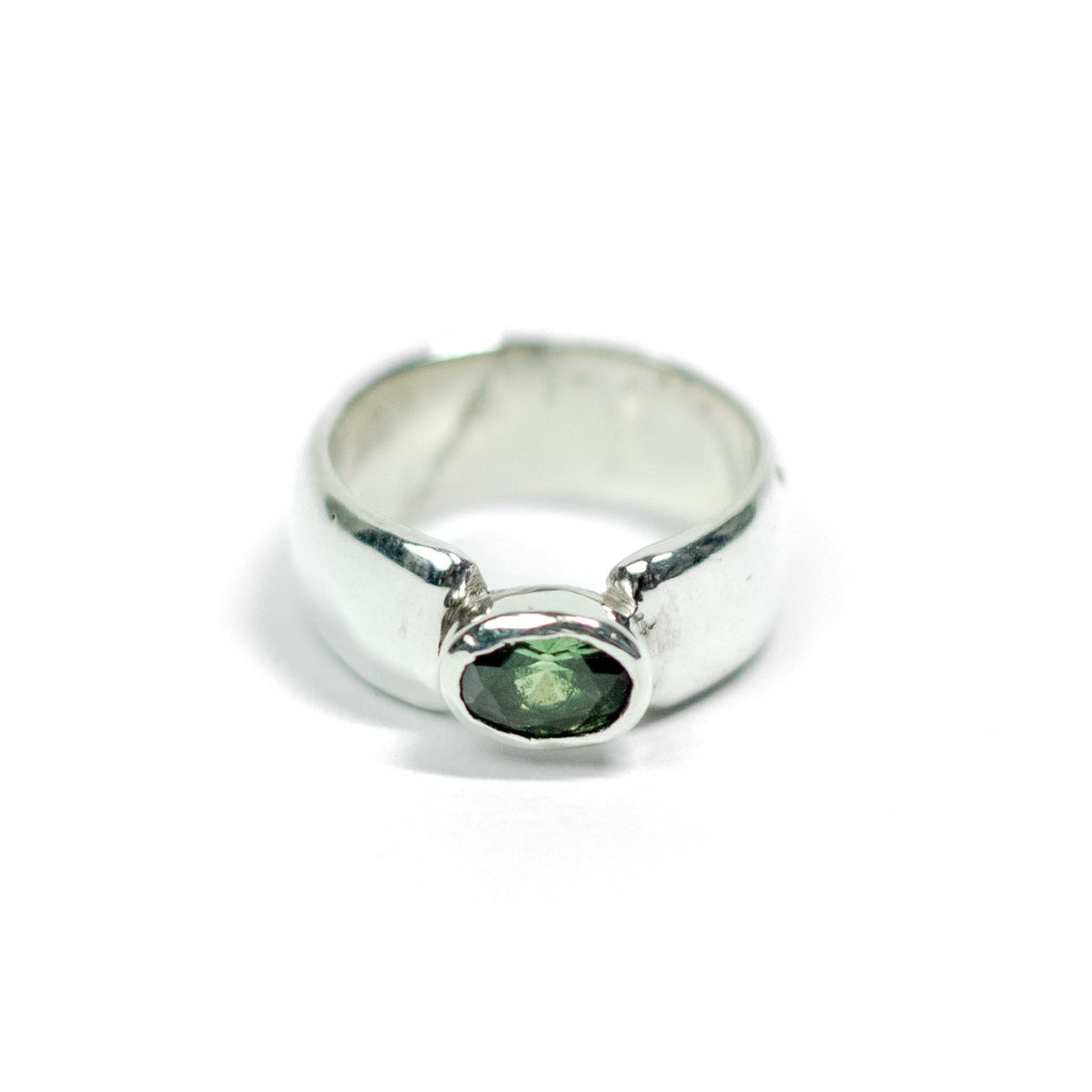 Green Tourmaline Ring