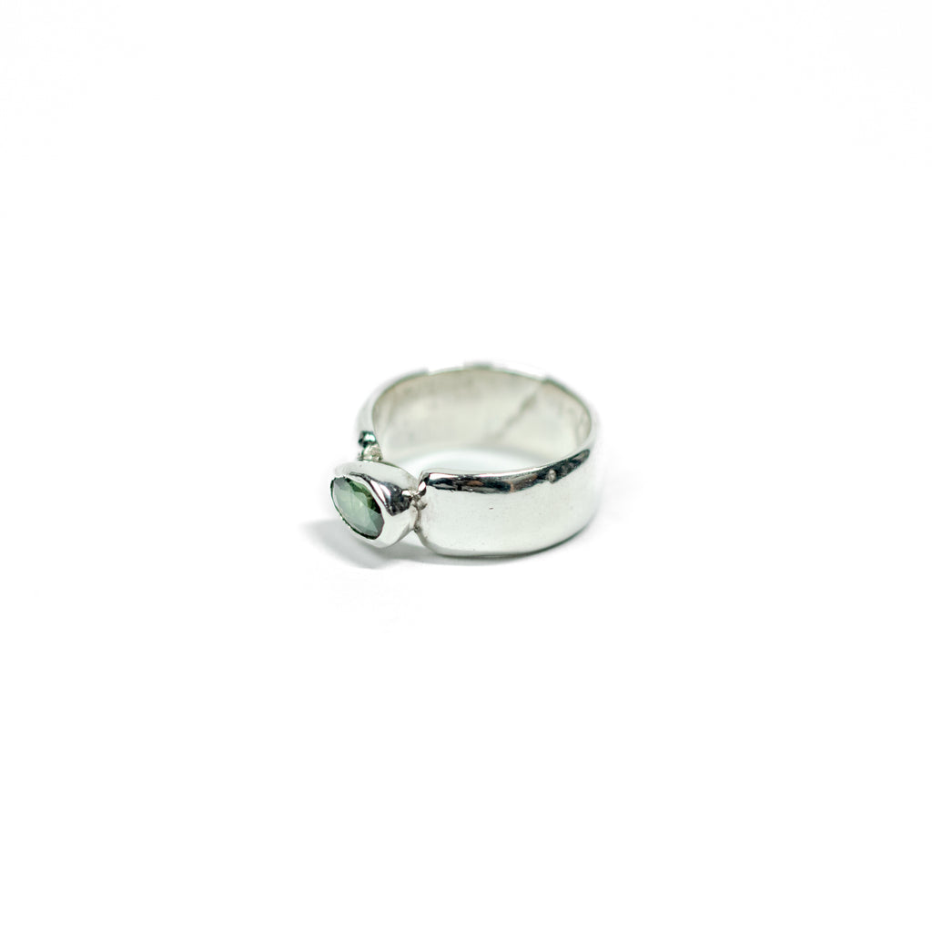 Green Tourmaline Ring