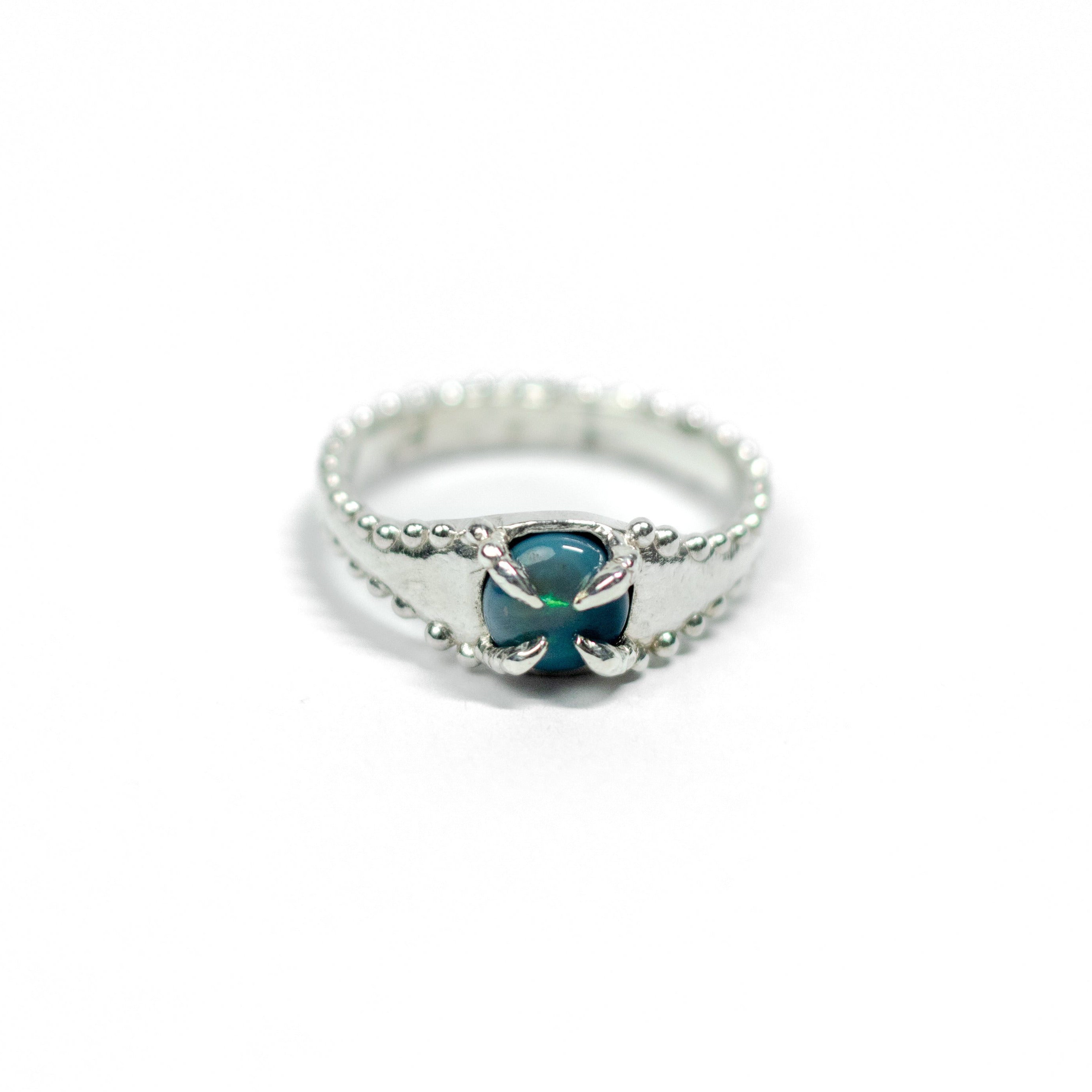 Emu ring - silver