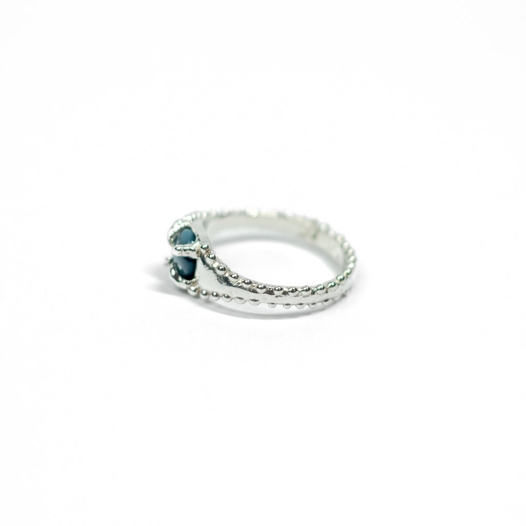 Emu ring - silver