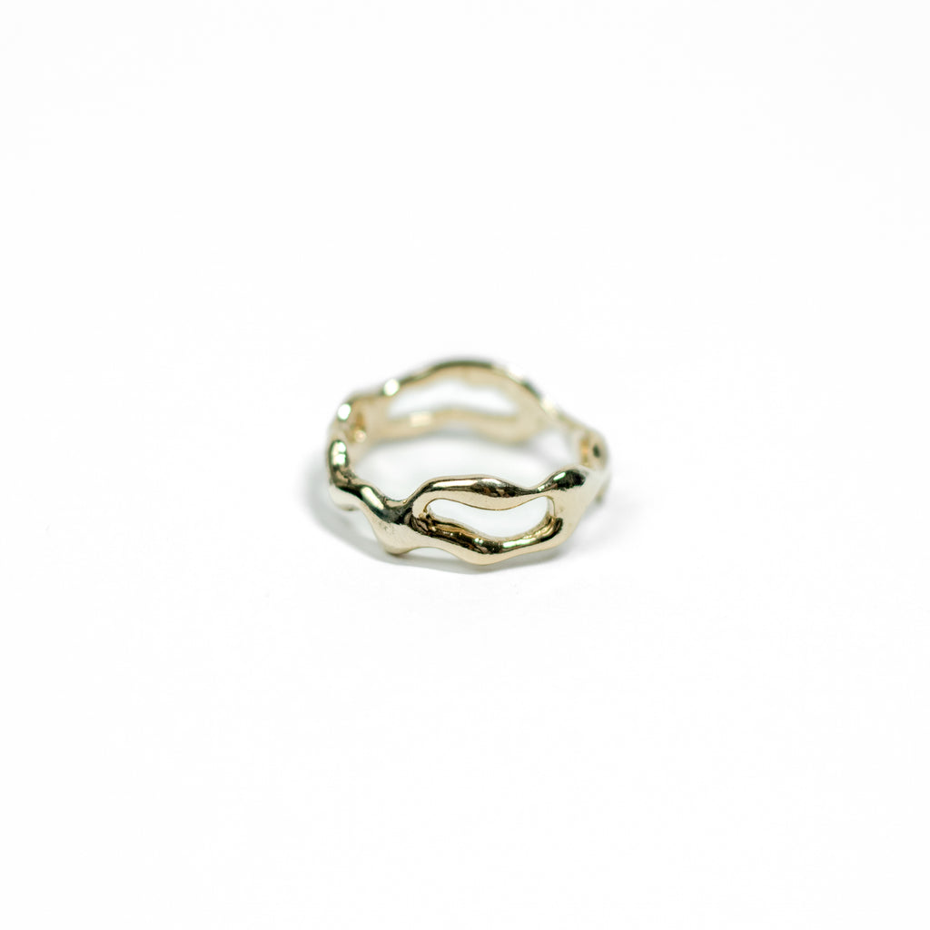 Honey ring - 9ct gold