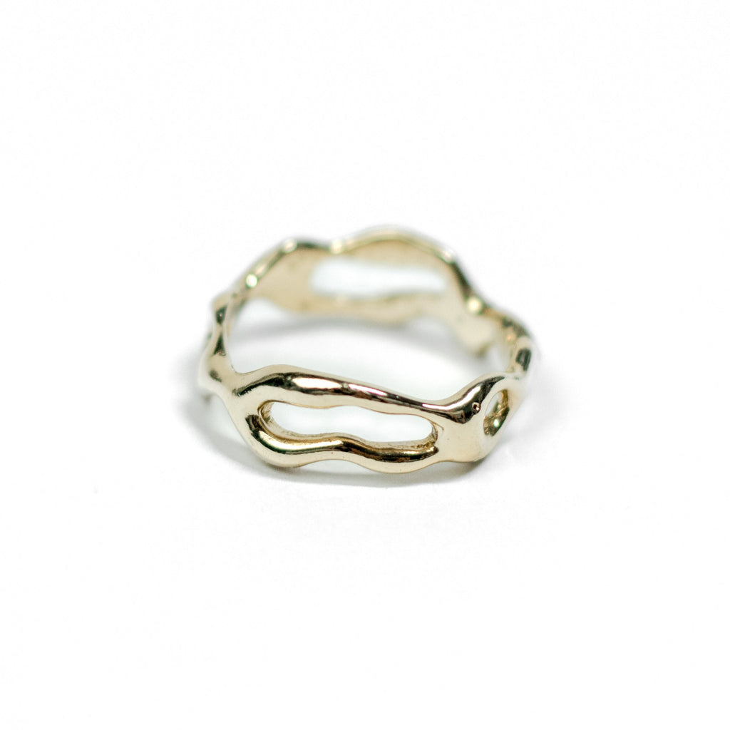 Honey ring - 9ct gold