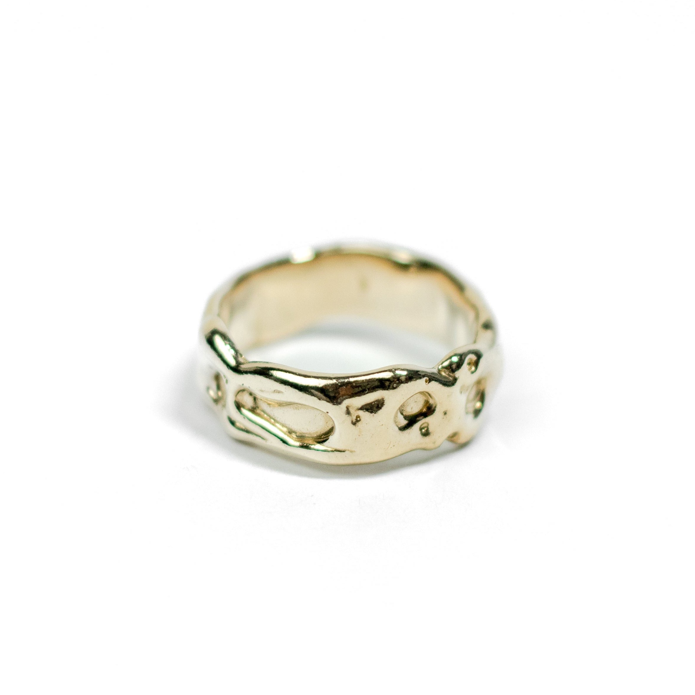 Waterhole ring - 9ct gold