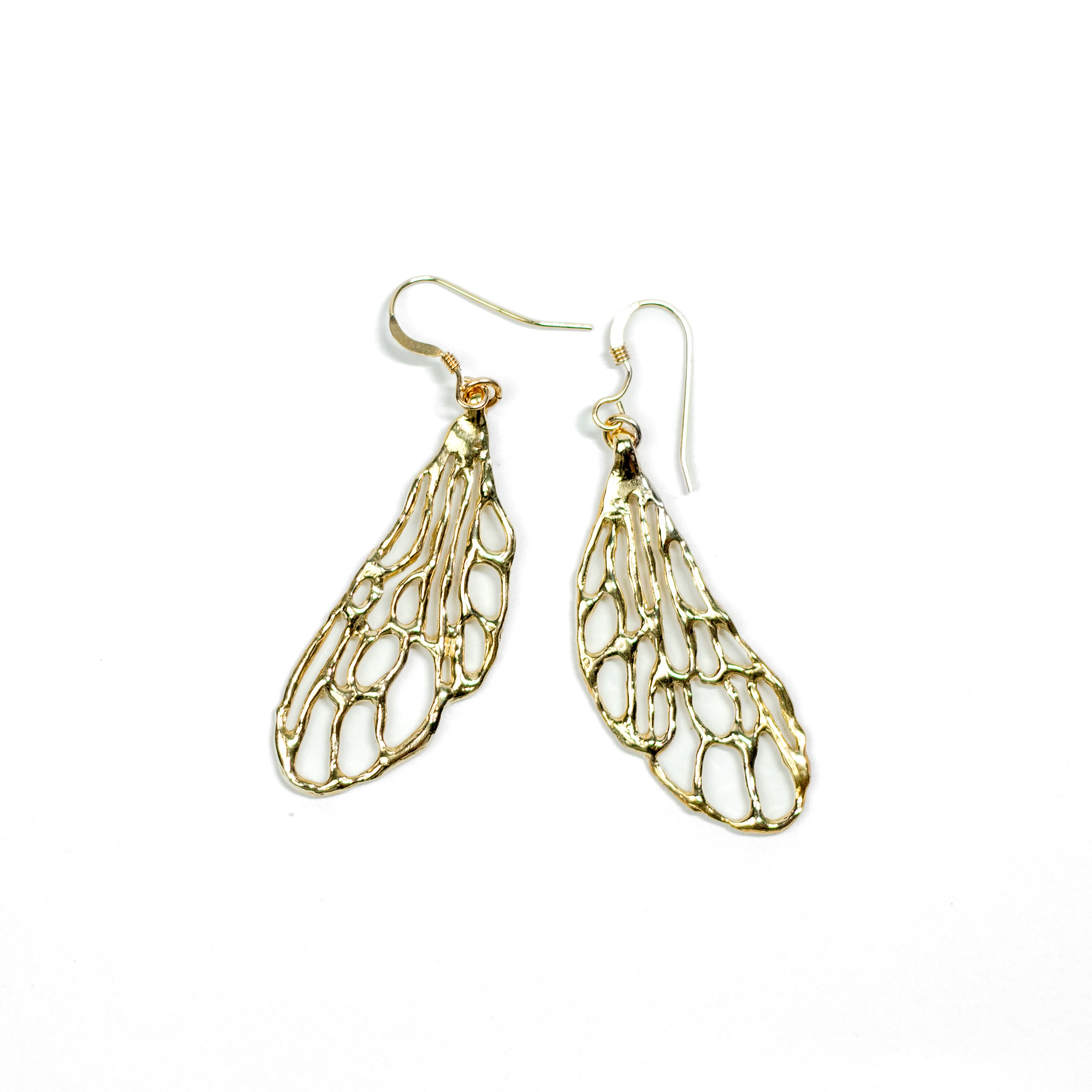 Honey bee earrings