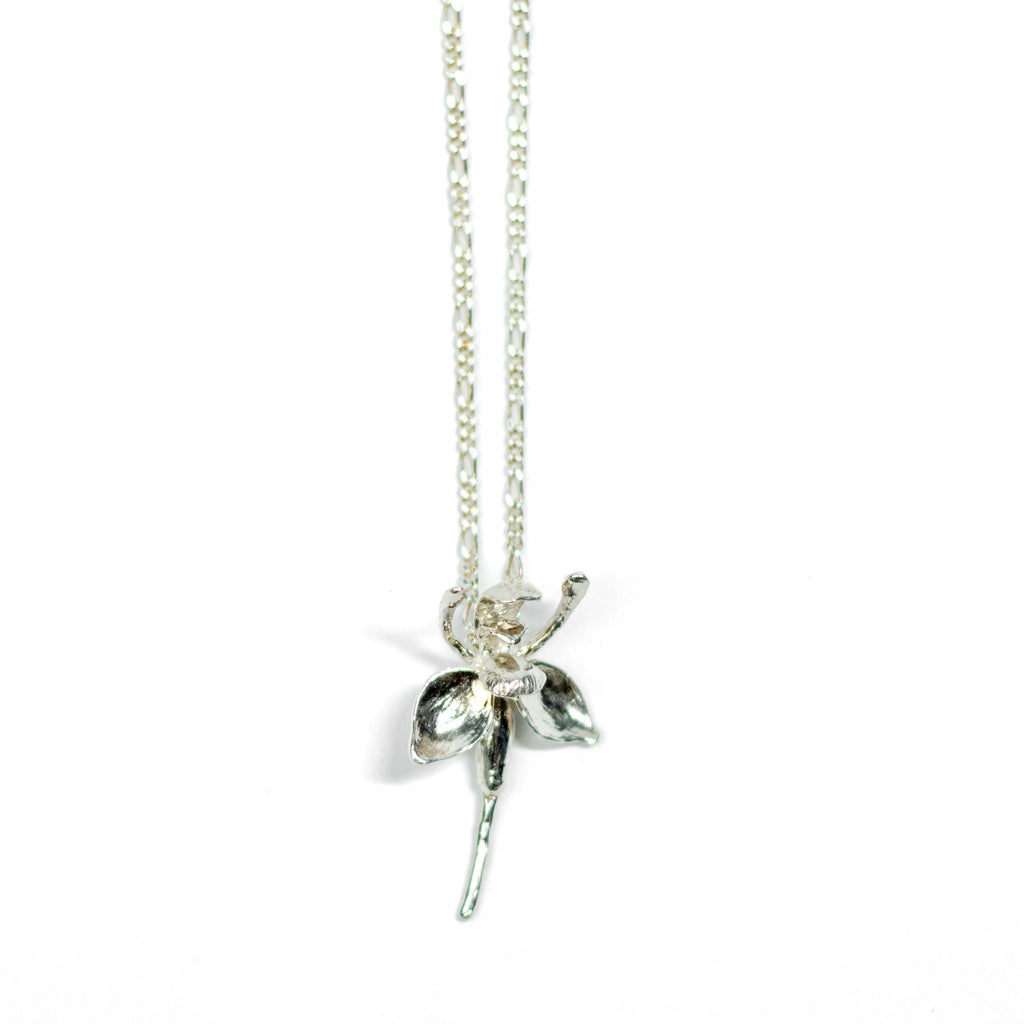 Orchid necklace