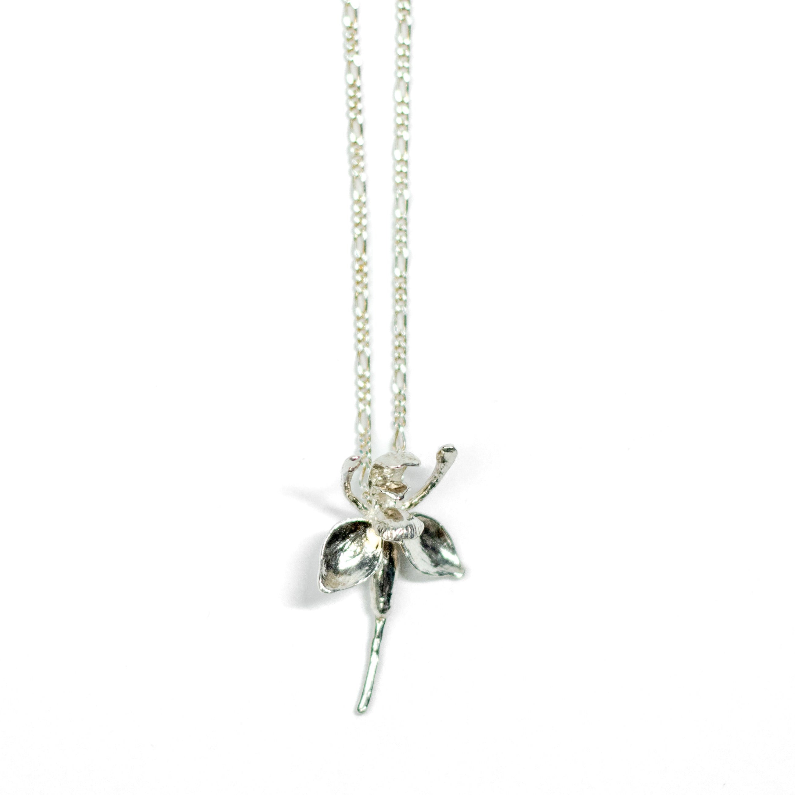 Orchid necklace