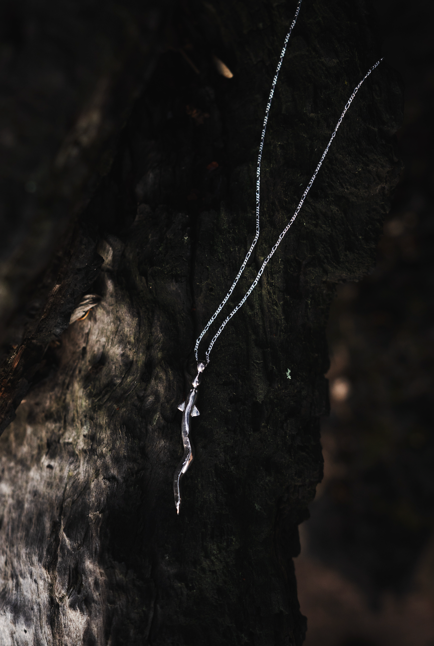 Eel necklace